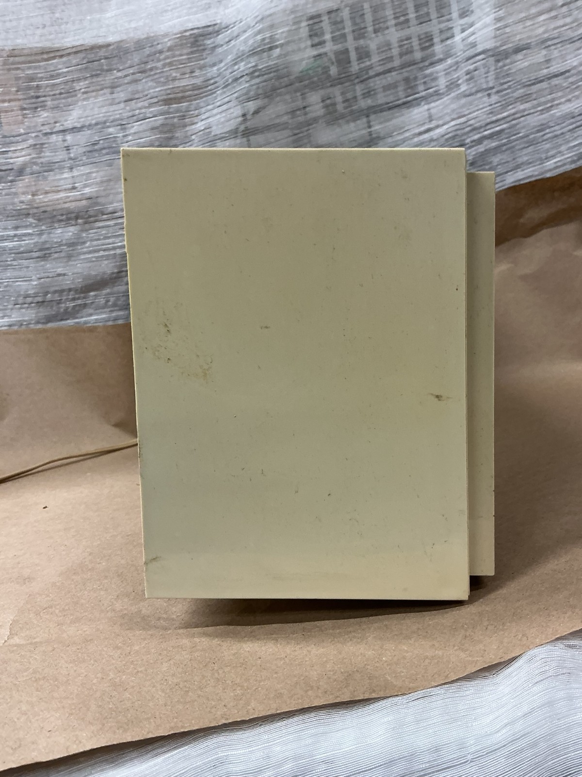 Vtg 1966 General Electric Table Top Beige Solid State FM AM Radio Tested works
