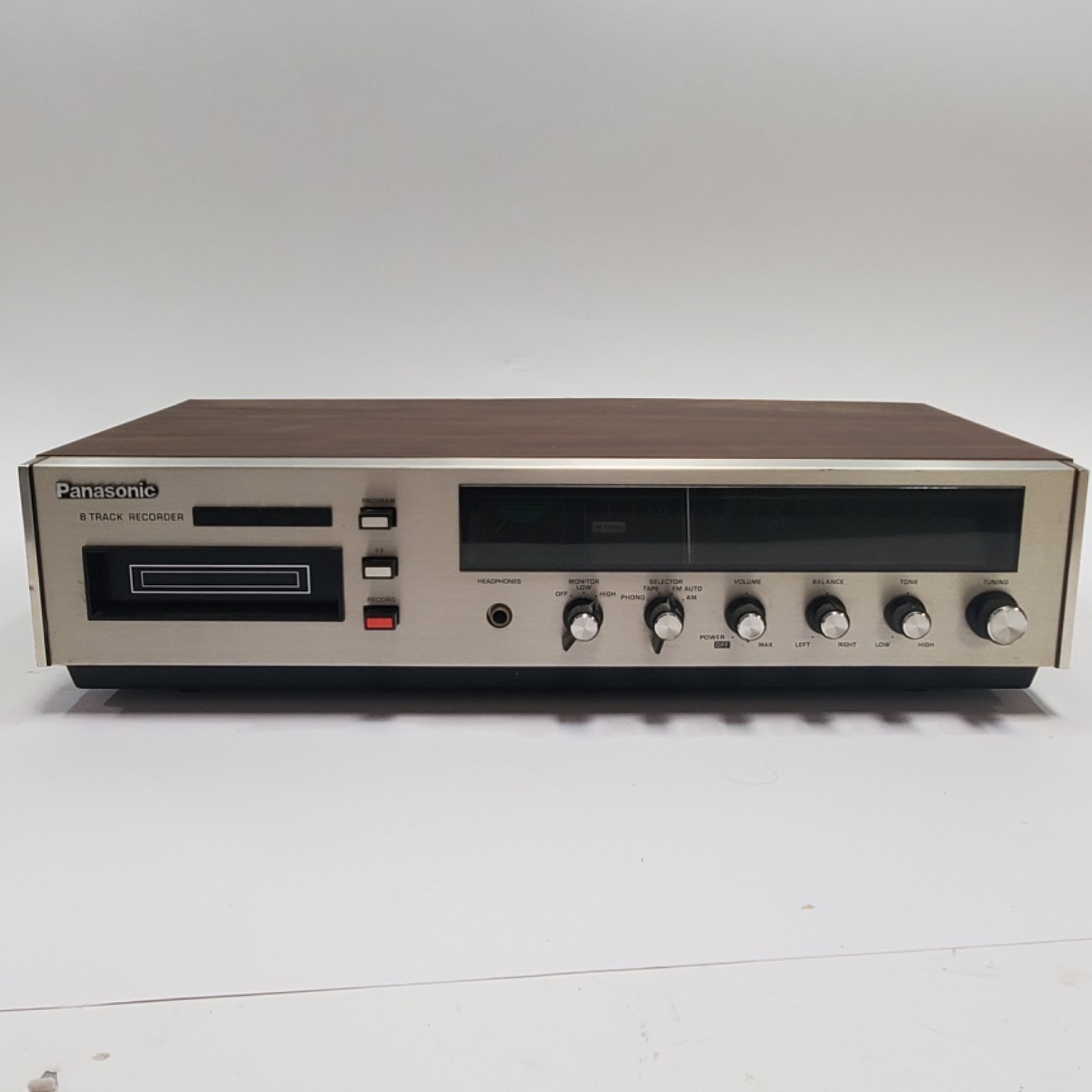 Vintage Panasonic RS-8175 8-Track Recorder Player Radio/Playback Tested Working