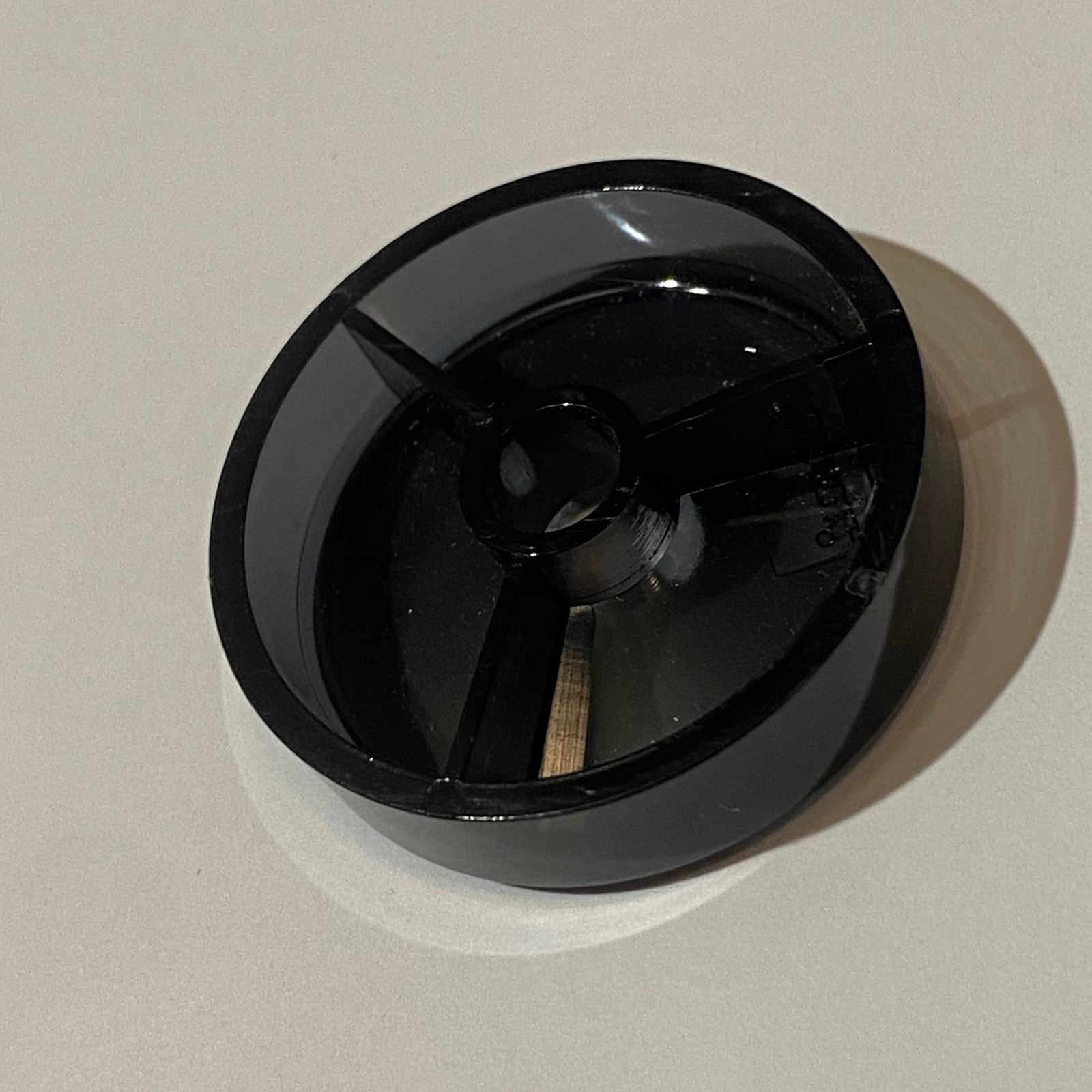 Sansui Turntable 45 RPM Adapter Translucent Smoke Gray Part Plastic Vintage