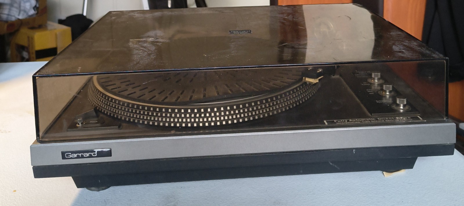Garrard DD132 Direct Drive Turntable Untested