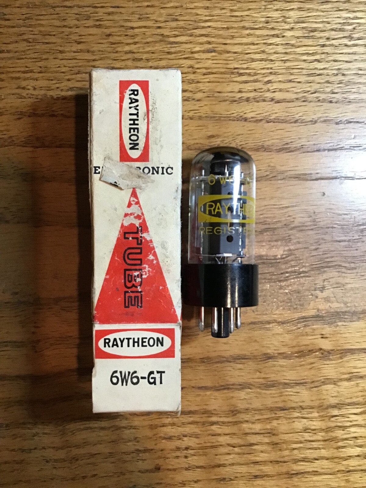 6W6GT Vacuum Tube Tested Good 