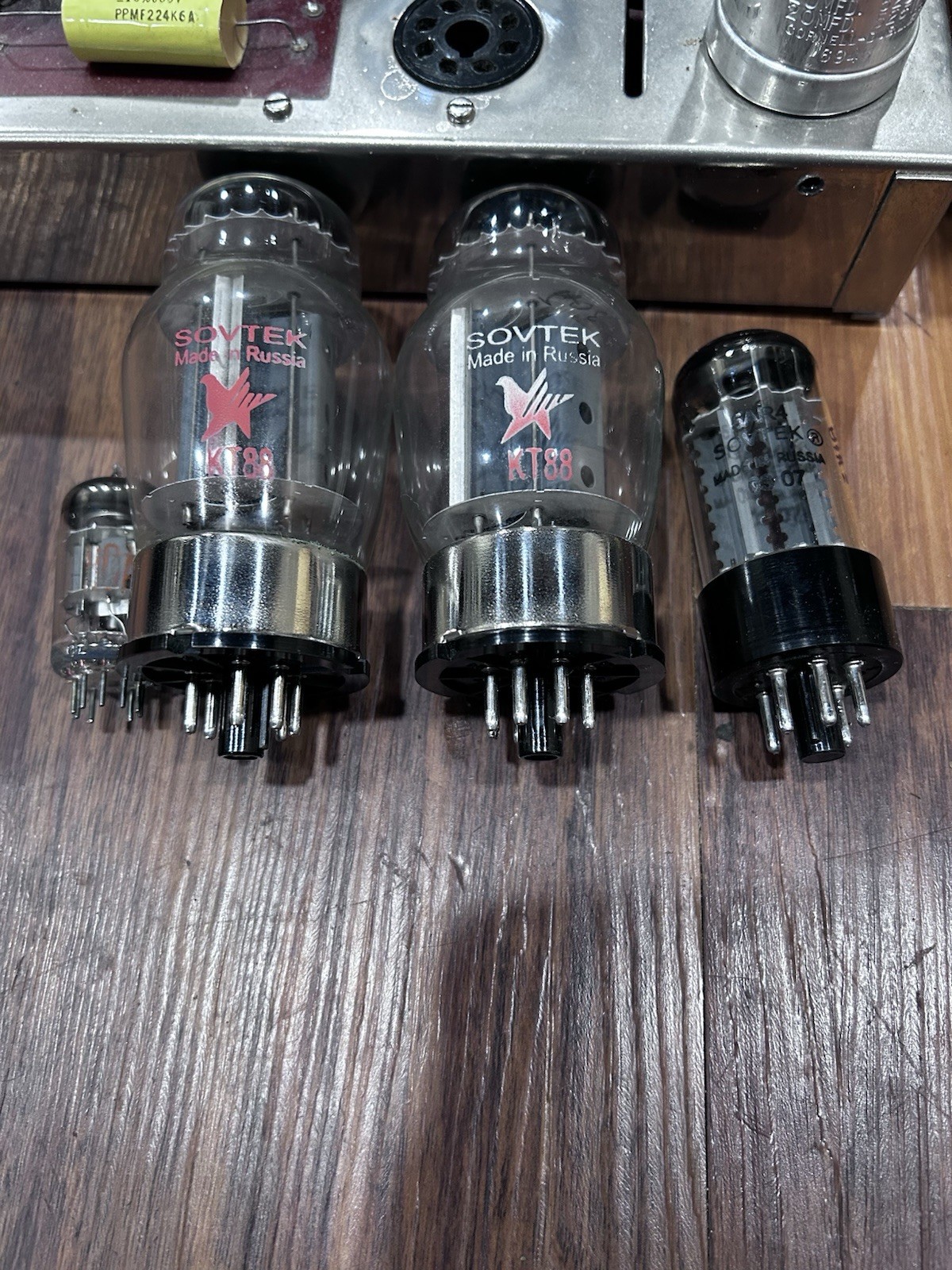 Dynakit Dynaco Mark III MKIII KT 88 Tube Monoblock Amplifier Pair. Working.