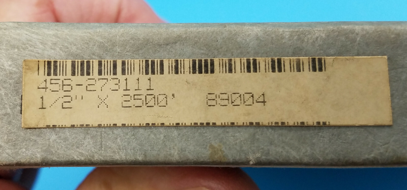 Vintage Ampex 456 1/2 inch. Metal Reel #1