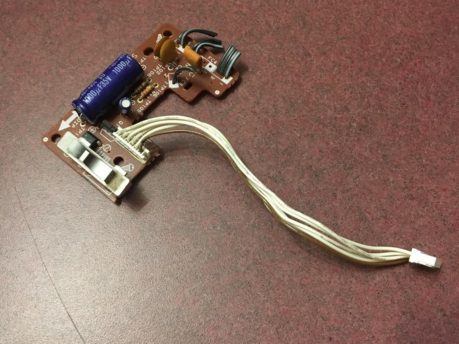 Technics SL-Q200 Turntable Parts – Circuit Board (SFDPQ63N02)