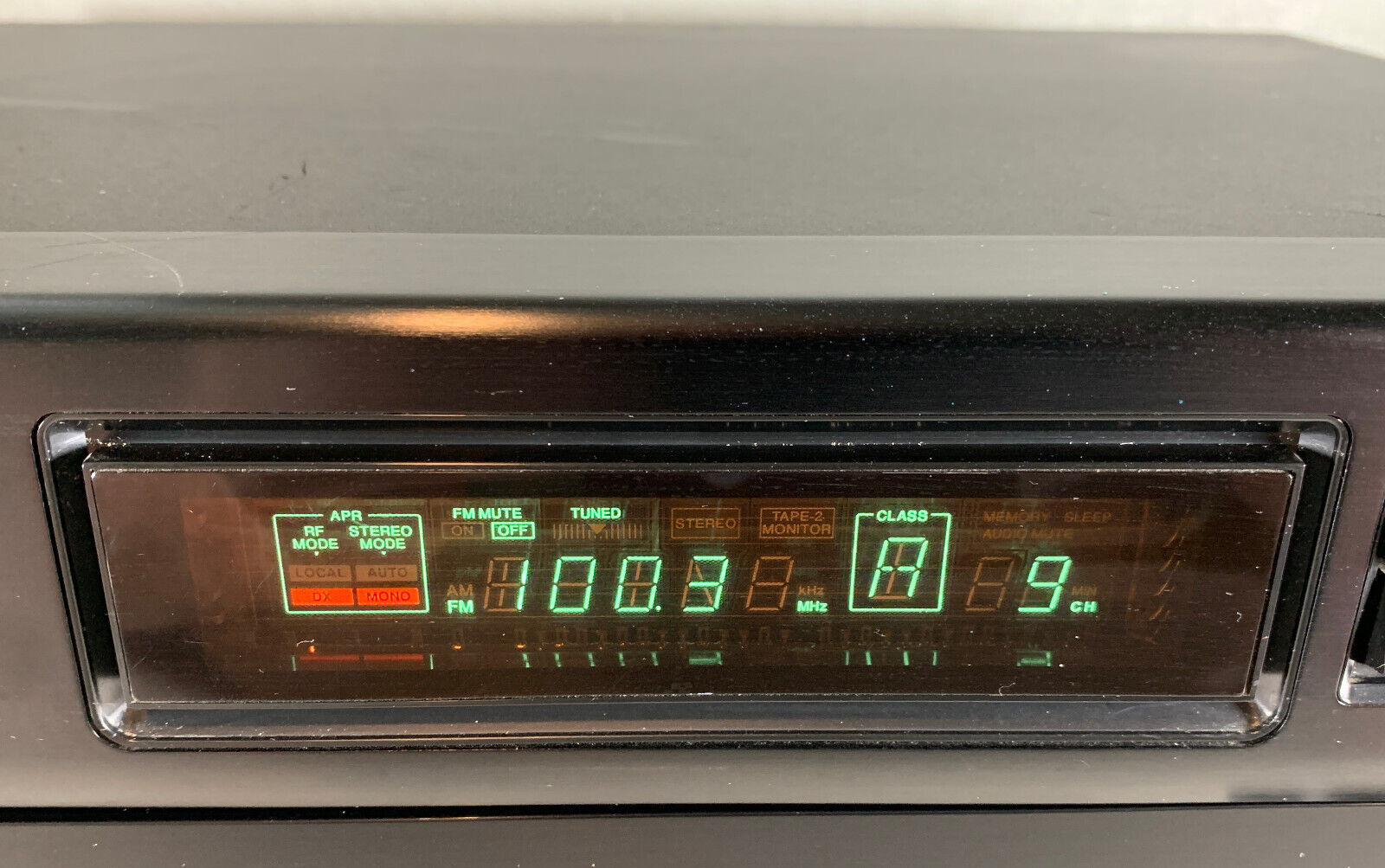 READ Warp Buttons Tested WORKS Onkyo T-401 Quartz Synthesized FM Stereo AM Tuner