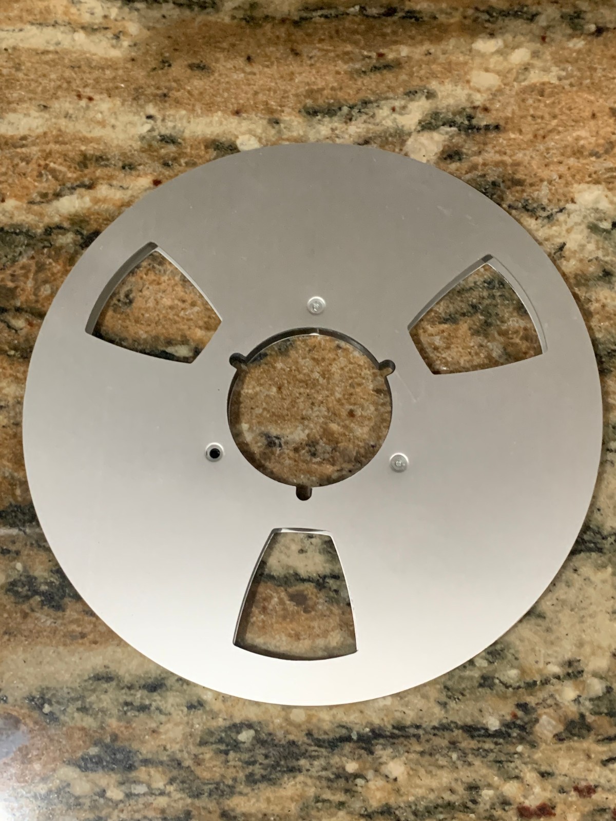 AMPEX 456 GRAND MASTER METAL TAKE UP REEL 10.5″