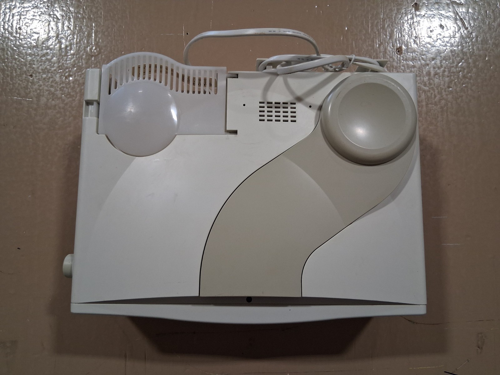 GE Spacemaker 7-4290G Stereo CD Player Under Cabinet AM/FM Clock Radio Vintage