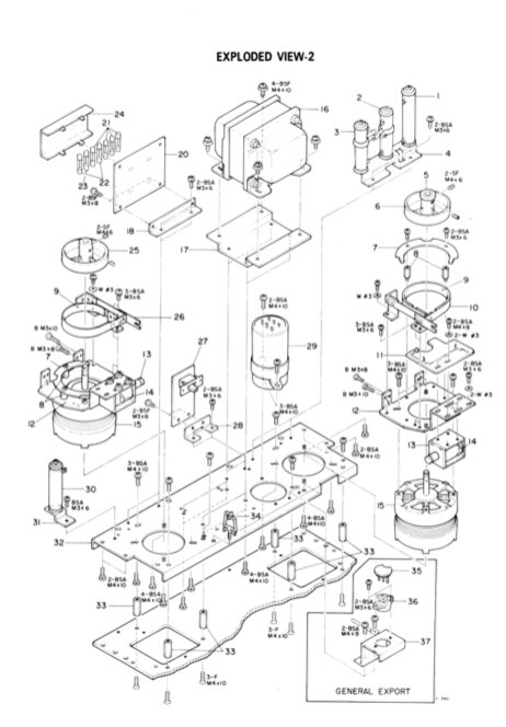 Teac A-3440 Tape Deck OWNER’S MANUAL and SERVICE MANUAL