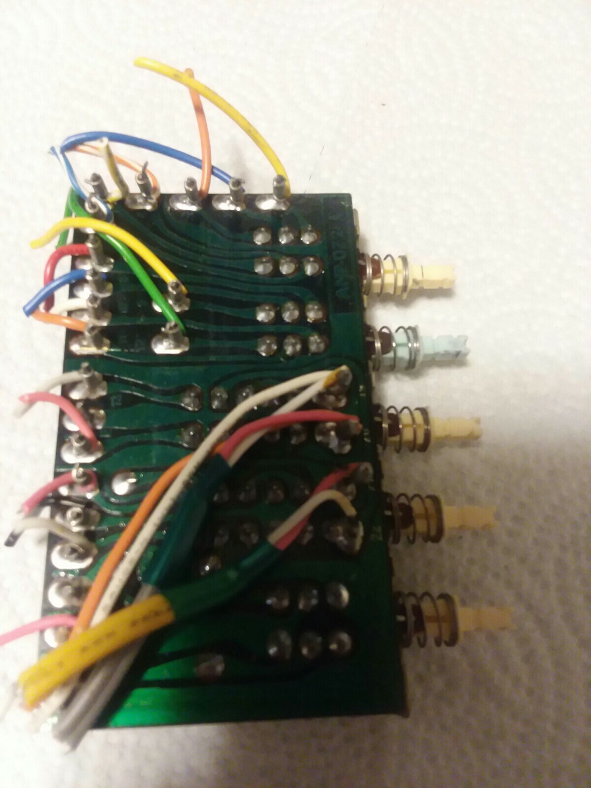 Pioneer SX-525 Button Switch Assembly (5)
