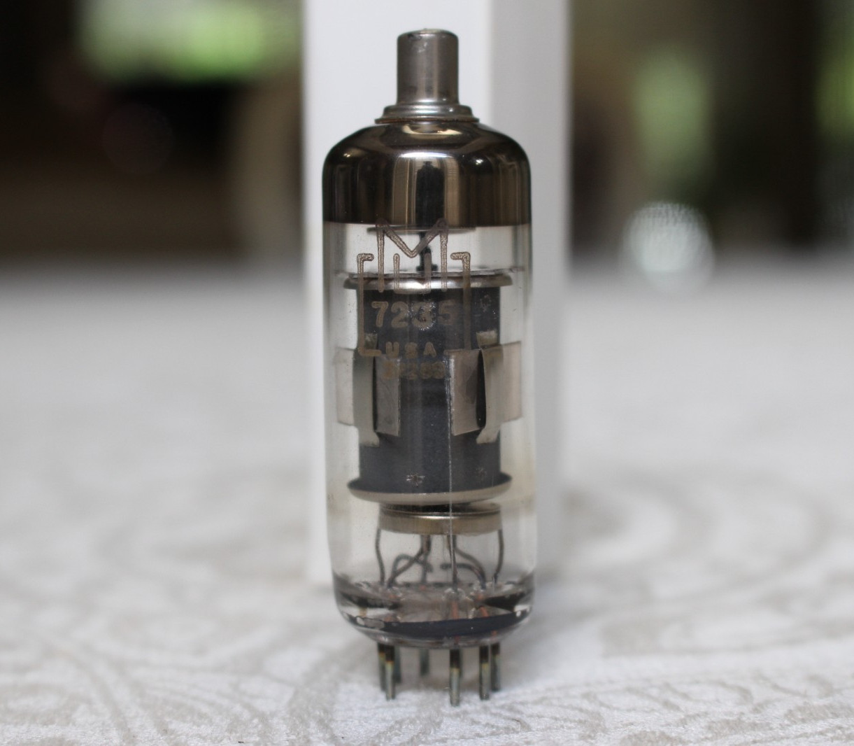 M U 7235 High-Voltage Regulator Triode Tube USA Military Avionics Untested