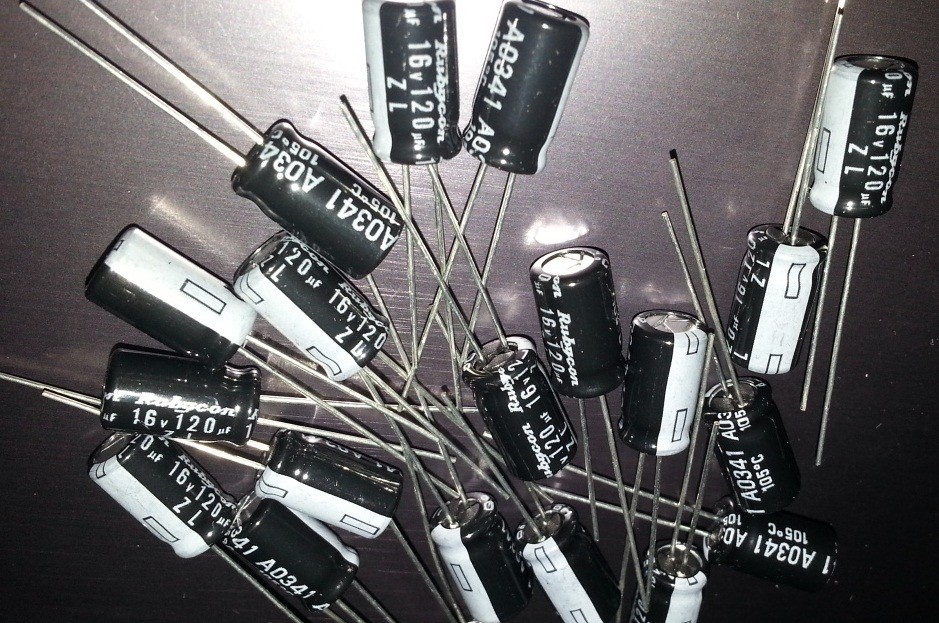 40x 16v 120uf RUBYCON ZL LOW ESR HI END JAPAN MADE CAPACITOR AUDIO!100uF replace