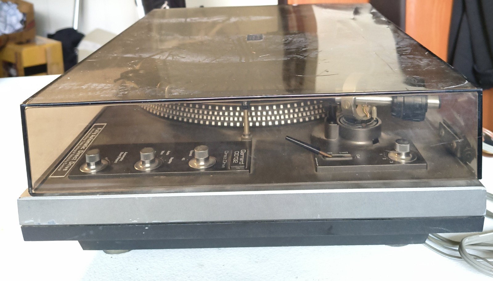 Garrard DD132 Direct Drive Turntable Untested