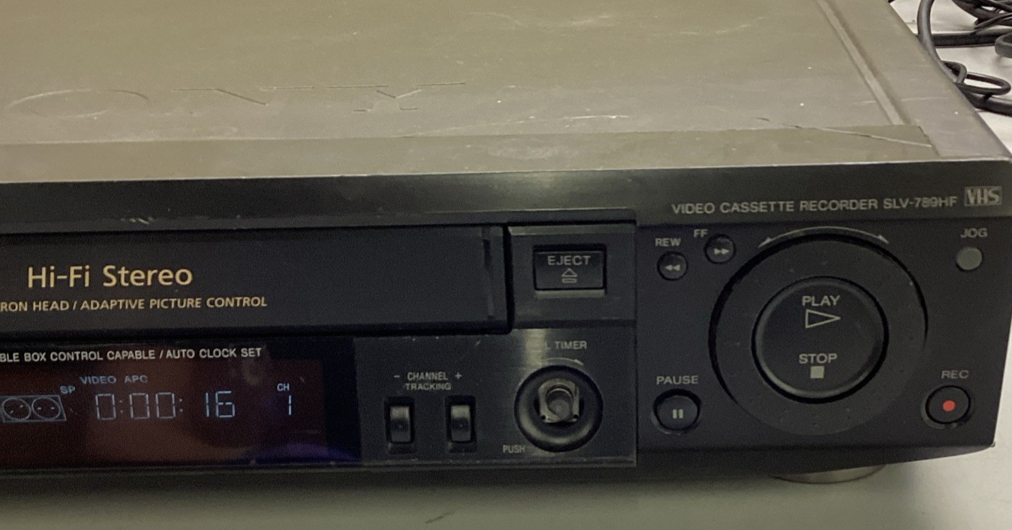 Sony Model SLV-789HF VCR
