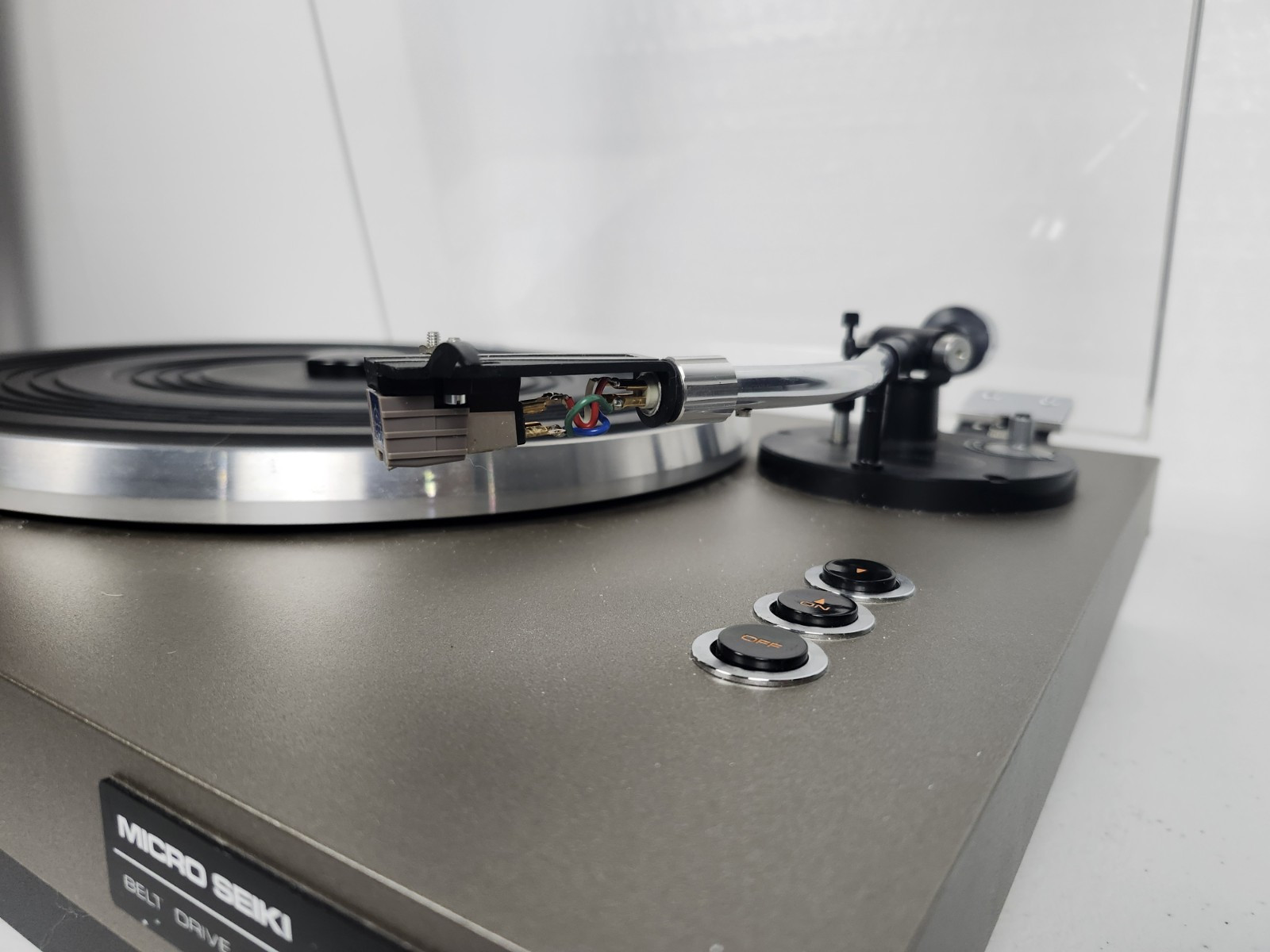 micro seiki turntable MB-15 VTG GOOD WORKING CONDITION