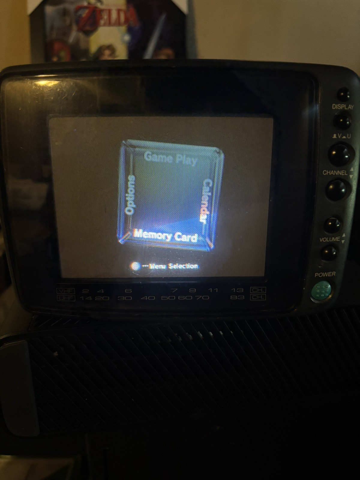 🔥Vintage Magnavox RD0510 C101 5 Inch Portable TV Color Works! w/Power Cord. 📺
