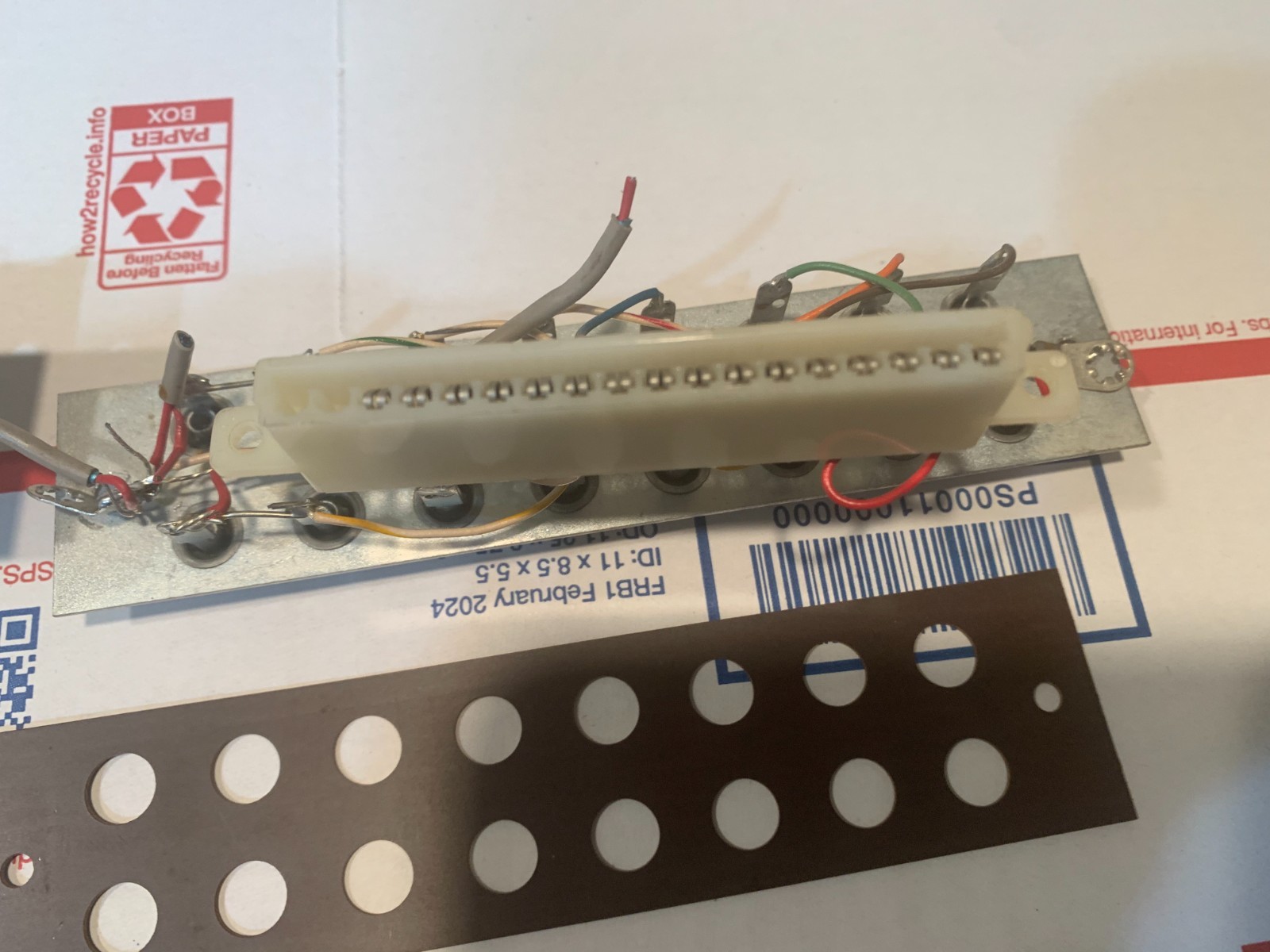 Heathkit AA-2010 Stereo Amplifier- Parting Out – RCA Input Jack Assemblies (Both