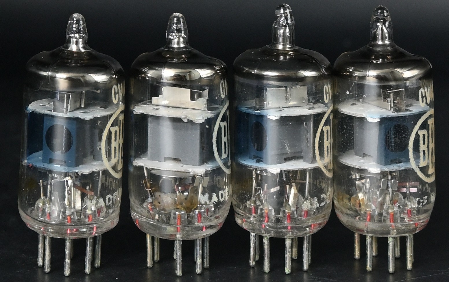 BEL 6AK5W CV4010 M8100 Vintage British Design Made in India Untested Qty 4 Pcs