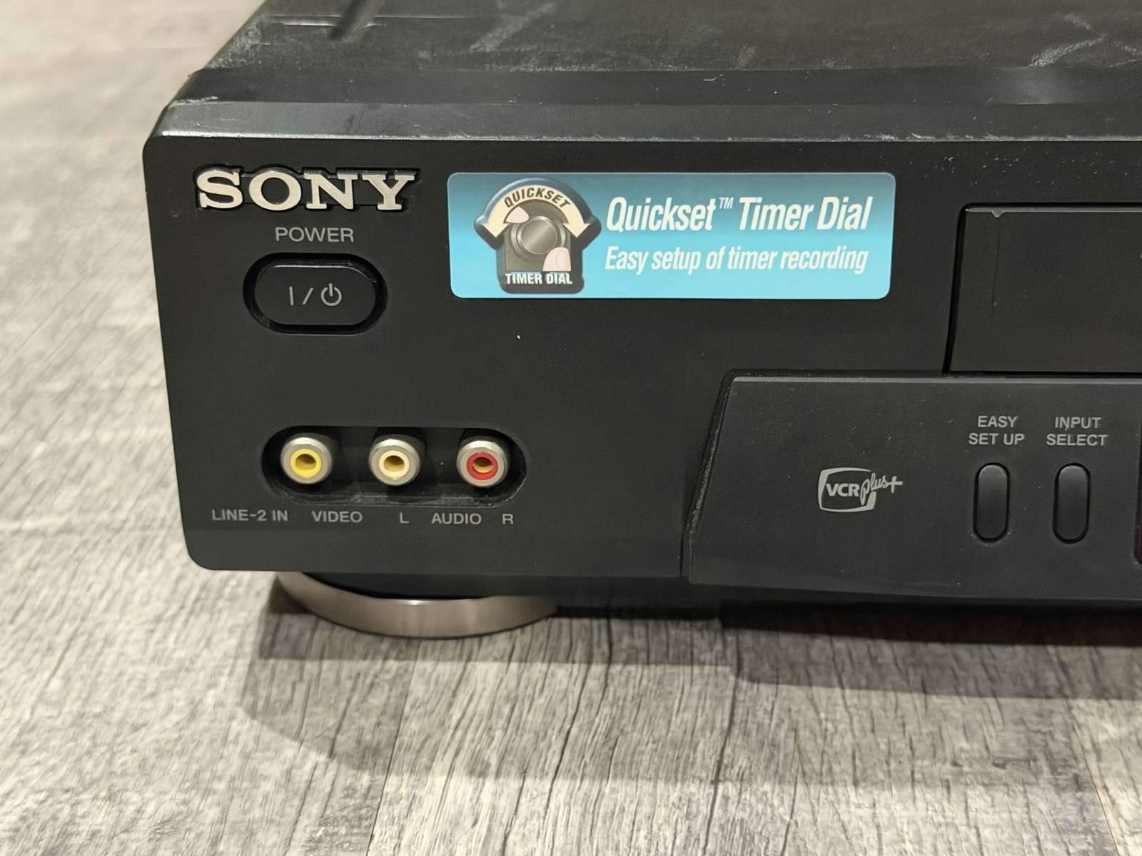 Sony SLV-N71 VCR 4 Head HiFi Stereo VHS Player Recorder W/ Remote/Cables-TESTED