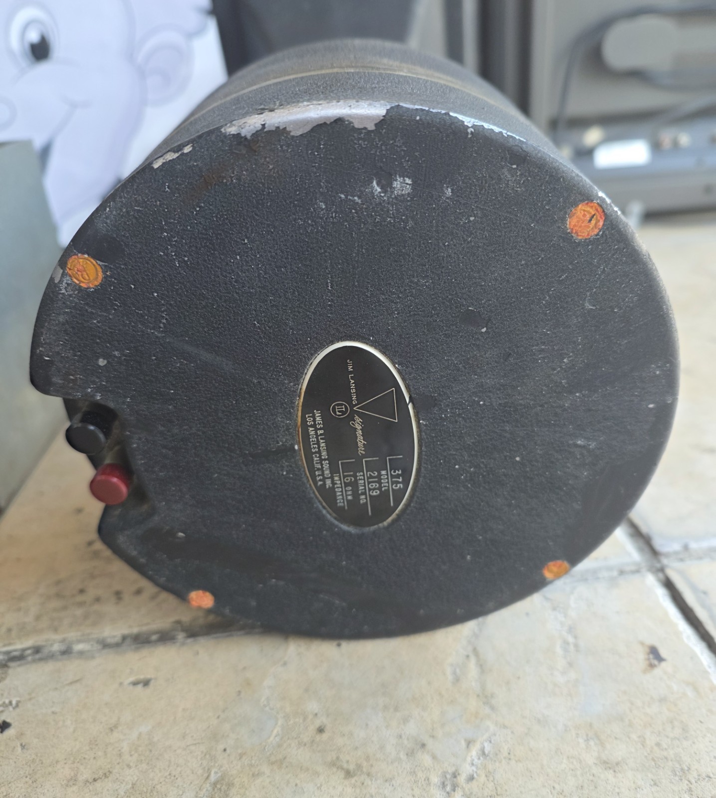 Jim Lansing ( JBL) 375 Driver & h5039 Horn & N500 Crossover Network- Working