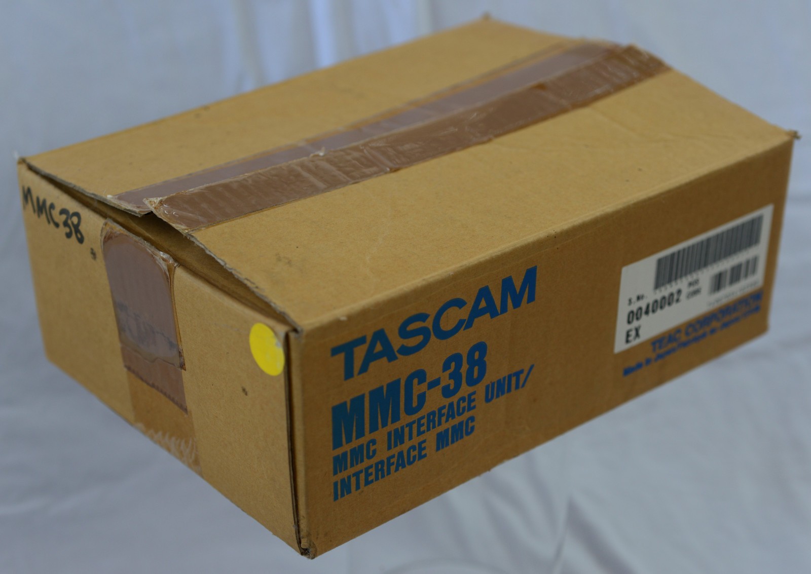 TASCAM MMC-38 Audio Interface Unit With Cables Unused Condition