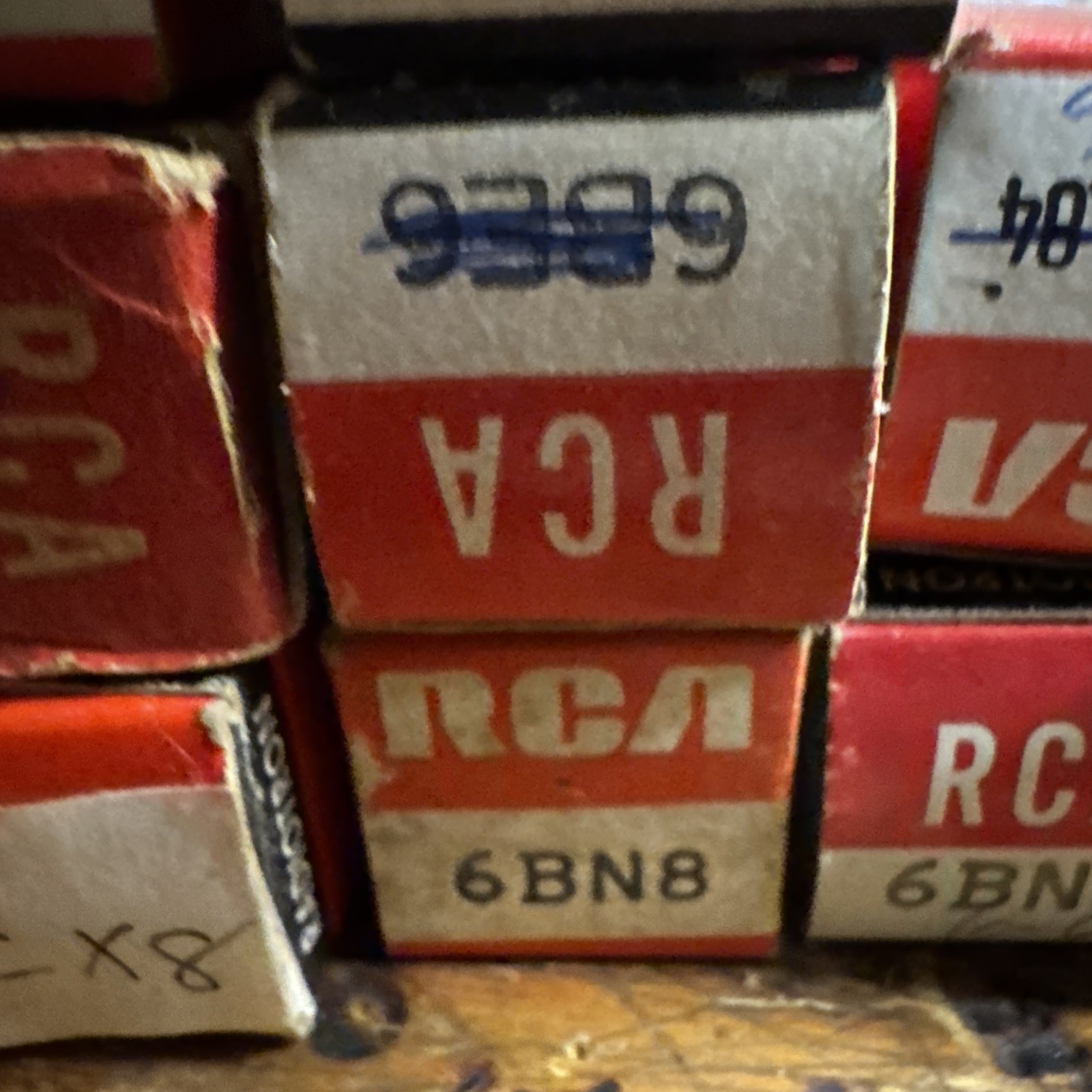 RCA Used Unknown Vintage Vacuum Tubes Radio AMP Tubes (Not sure Read)