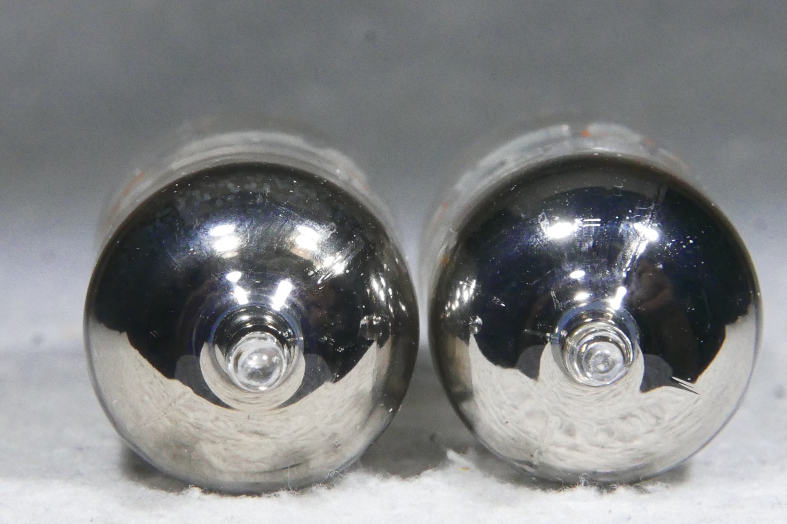 Matched Pair Amperex 7308/E188CC O-Getter Gold Pin USA 1967 Strong