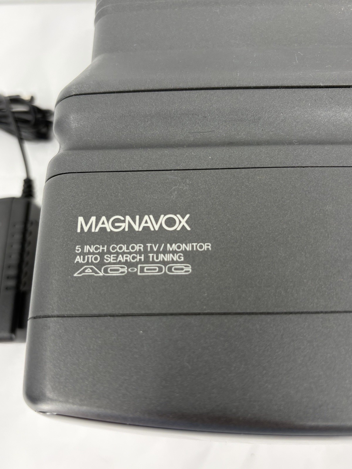 Magnavox 5 Inch CRT Color TV Monitor & Cord RD0510 C102 ~ Tested ~ Retro Gaming