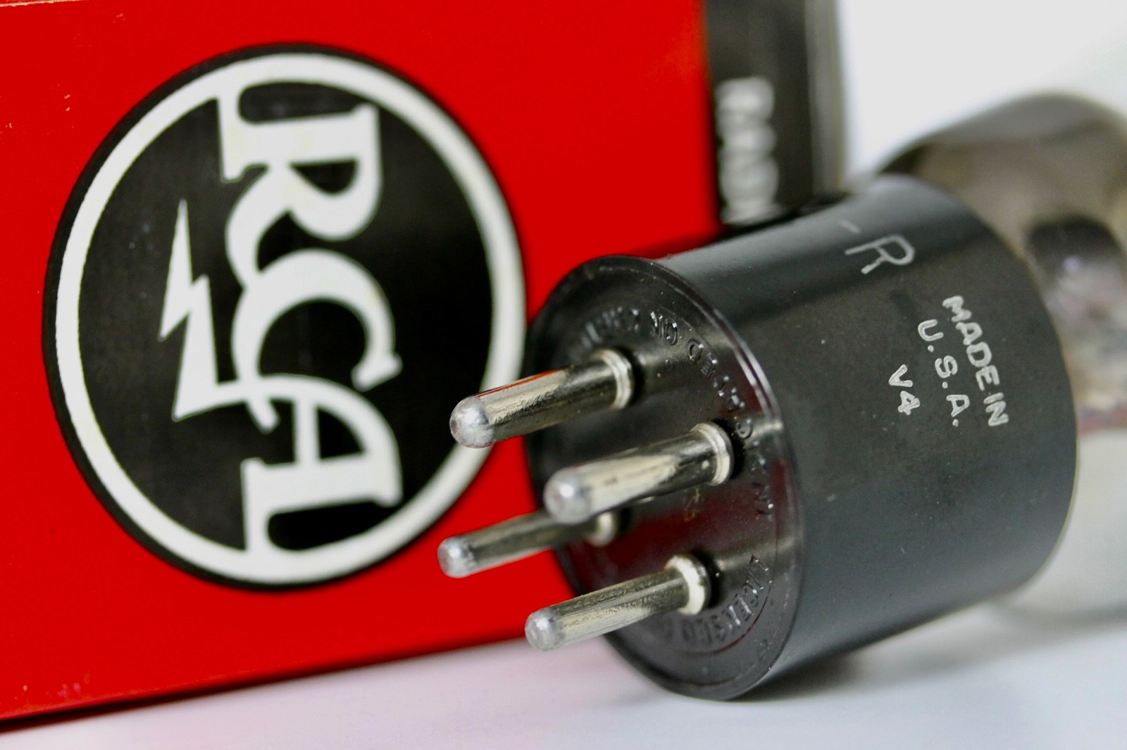 2A3 NOS 1945 RCA 🇺🇸 SINGLE TUBE 🇺🇸 Made in USA 🇺🇸 1945 End of WWII