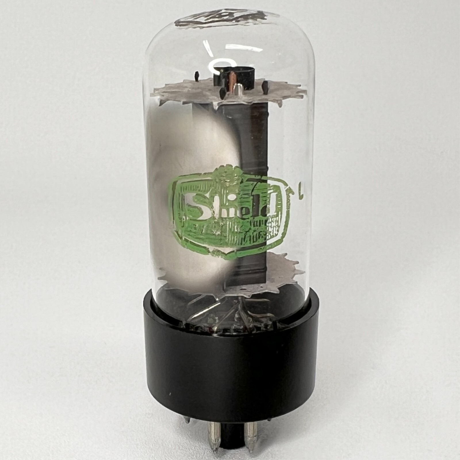 (1) Tested Strong Shield 6W6GT Tube Date Code 2-67 Shield 6W6 GT Beam Power Tube