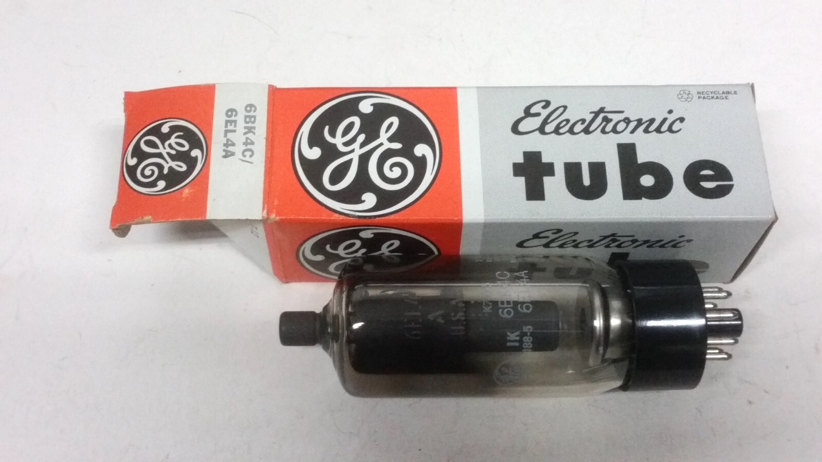 New Unused 6EL4A 6BK4C Very High Voltage Old Vintage Ham Radio TV Receiver Tube