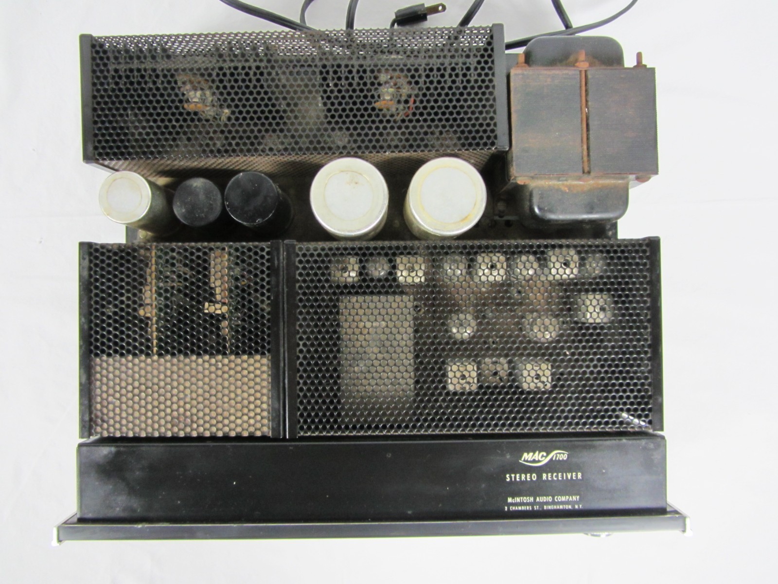 McIntosh Mac 1700 Stereo Receiver Vintage 1970s Used Powers On Garage Find