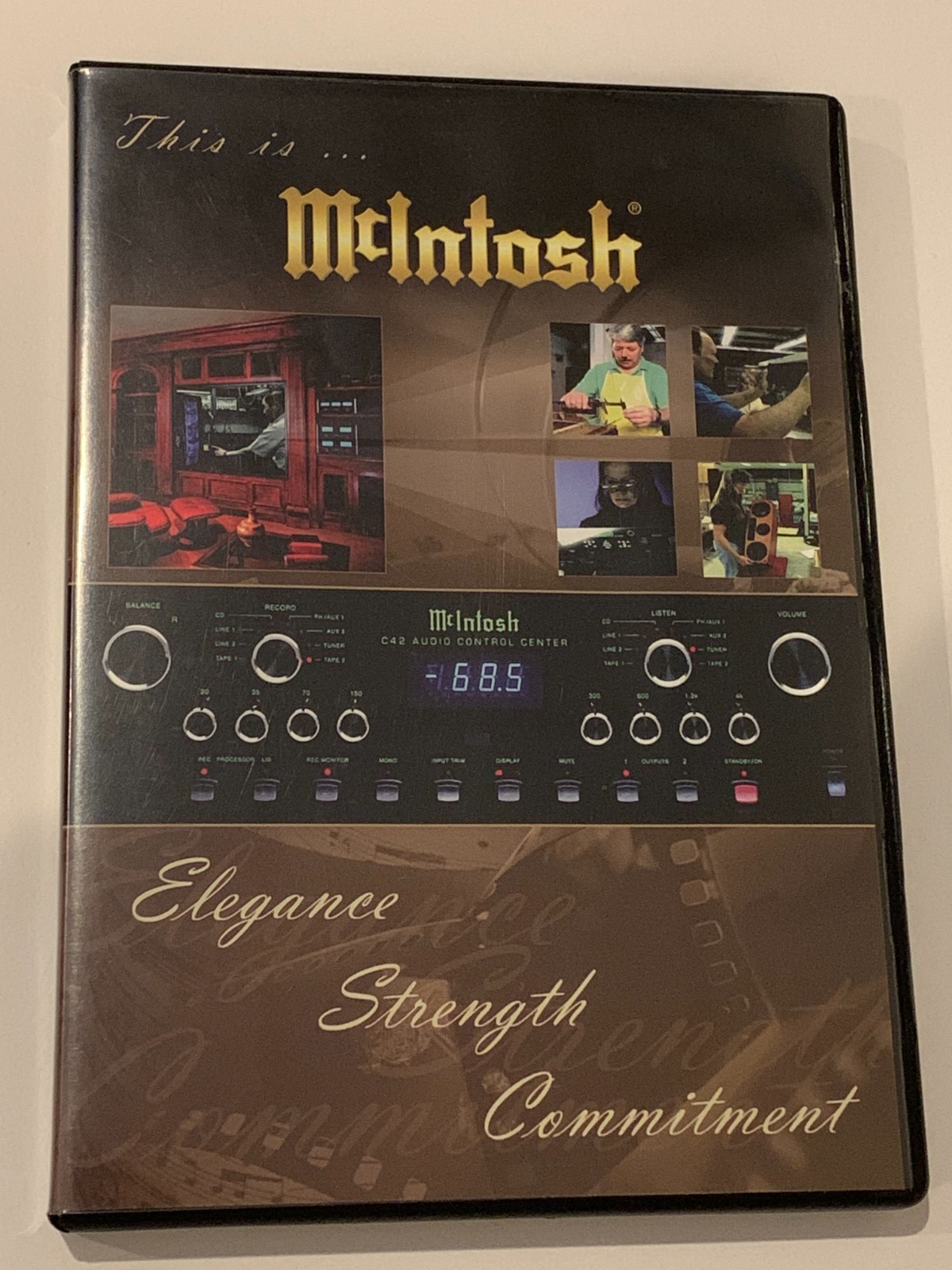 “This Is McIntosh” DVD history of McIntosh 1949 thru 2007 Very Rare Collectable