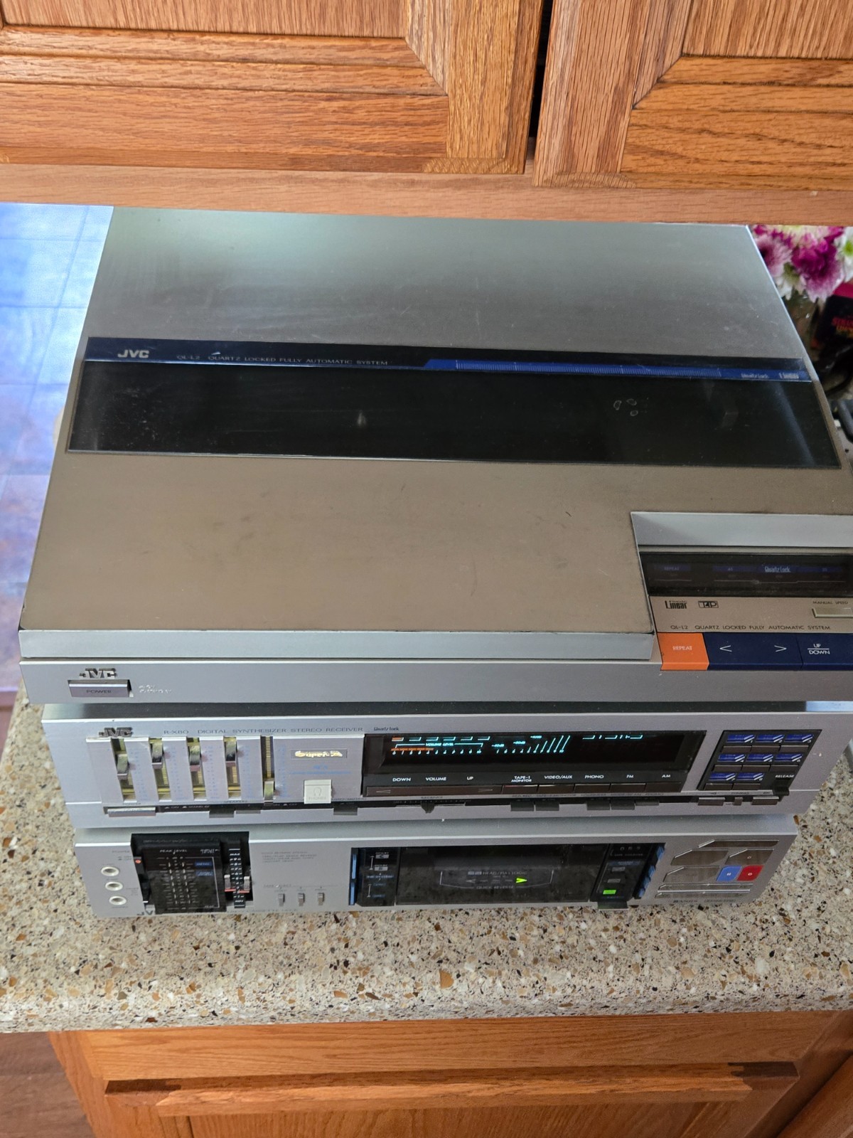 JVC KD-V44 Stereo Cassette Deck – Auto Reverse, Dolby B/C NR – Fully Tested