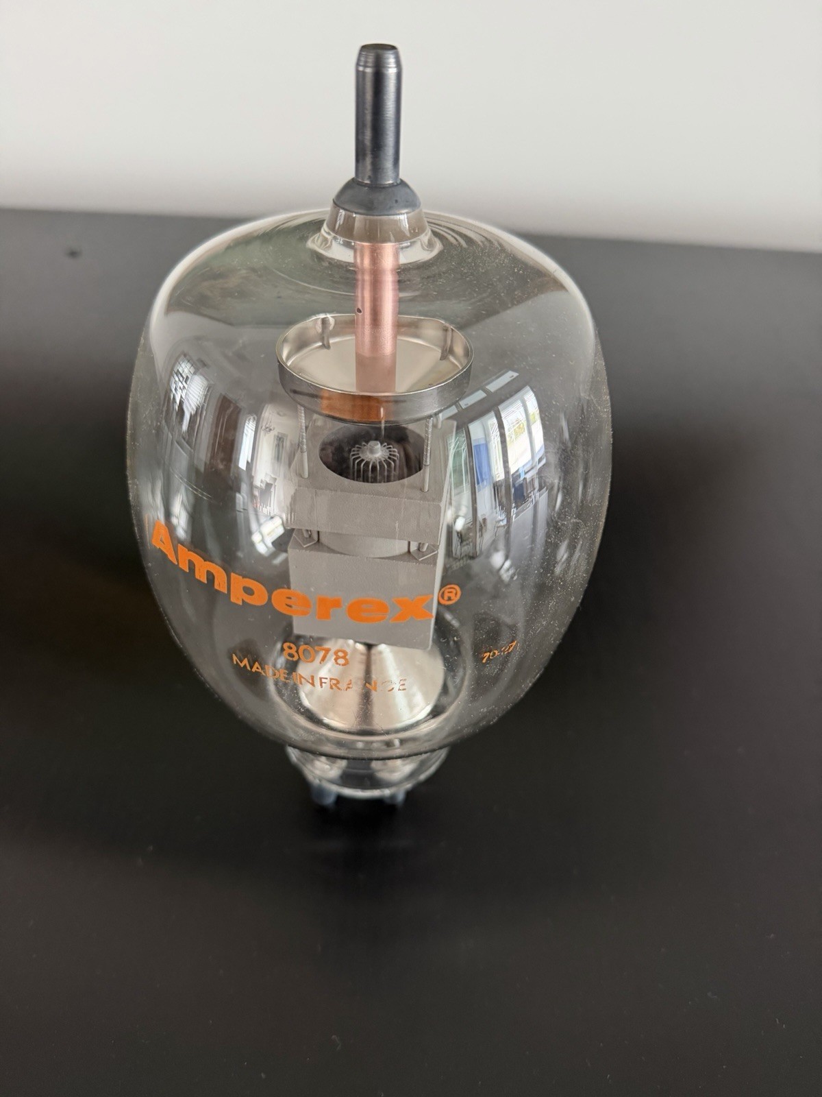 Amperex 8078 / Philips TB4/1500 NOS Industrial RF Triode Tube Made in France