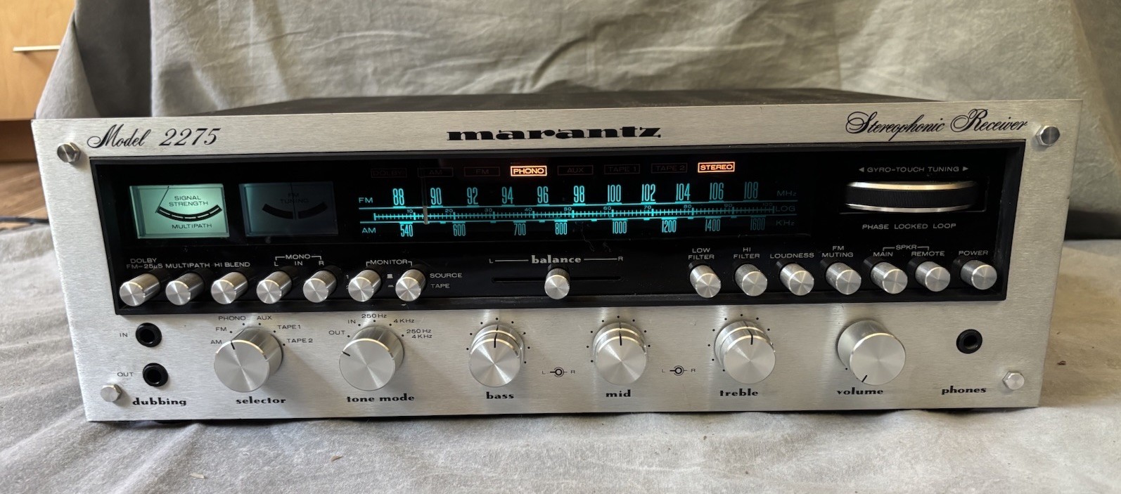 Marantz 2275 Vintage Stereo AM/FM Receiver – Tested
