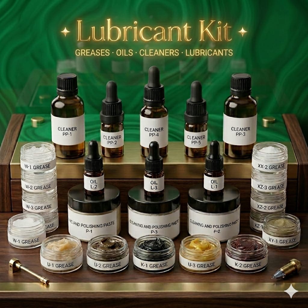 Service Kit of Greases, Oils and Cleaners for PIONEER PL-400X Turntable