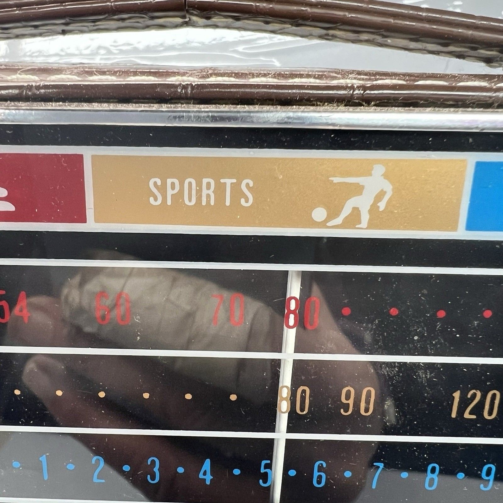 NEW in BOX-RARE 1960s Tamasonic Multi Band AM Sport Radio- AC Adapter/Battery-