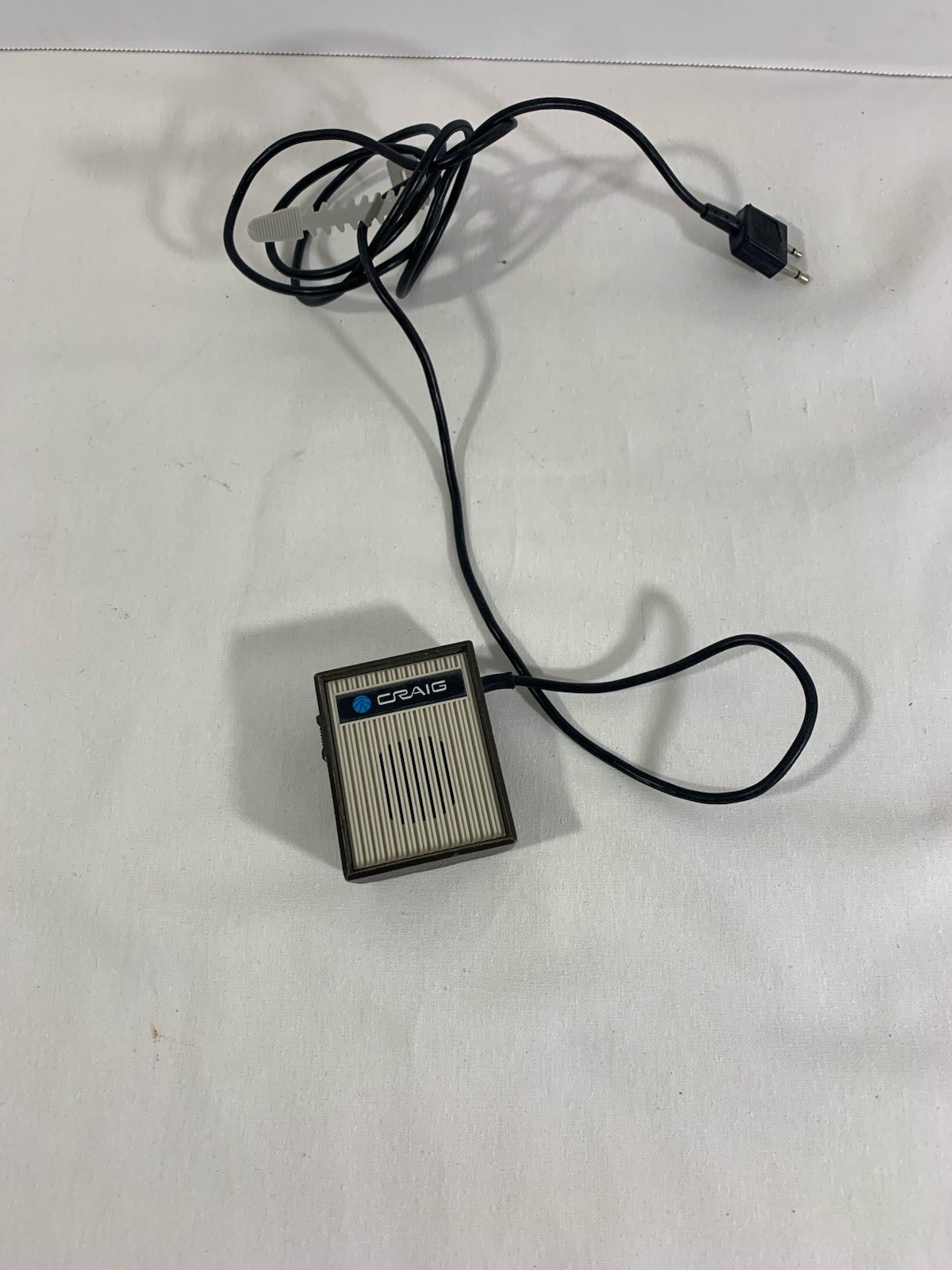 Vintage Craig 2106 5″ Reel Portable Tape Recorder W/Mic For Parts Only