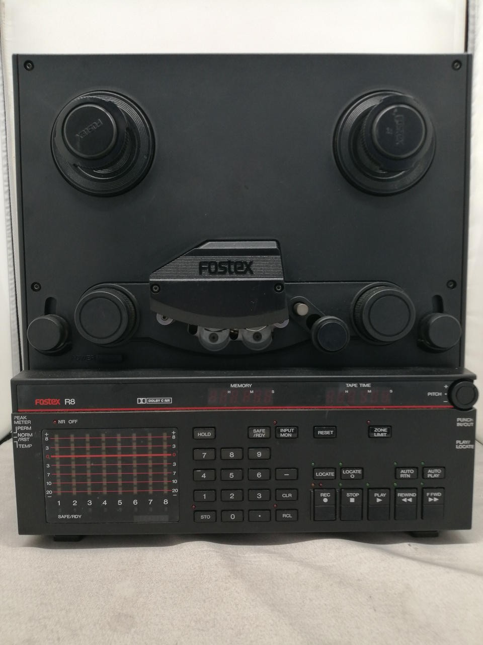 Fostex R8 Reel to Reel Tape Deck Open Reel Deck Audio Vintage