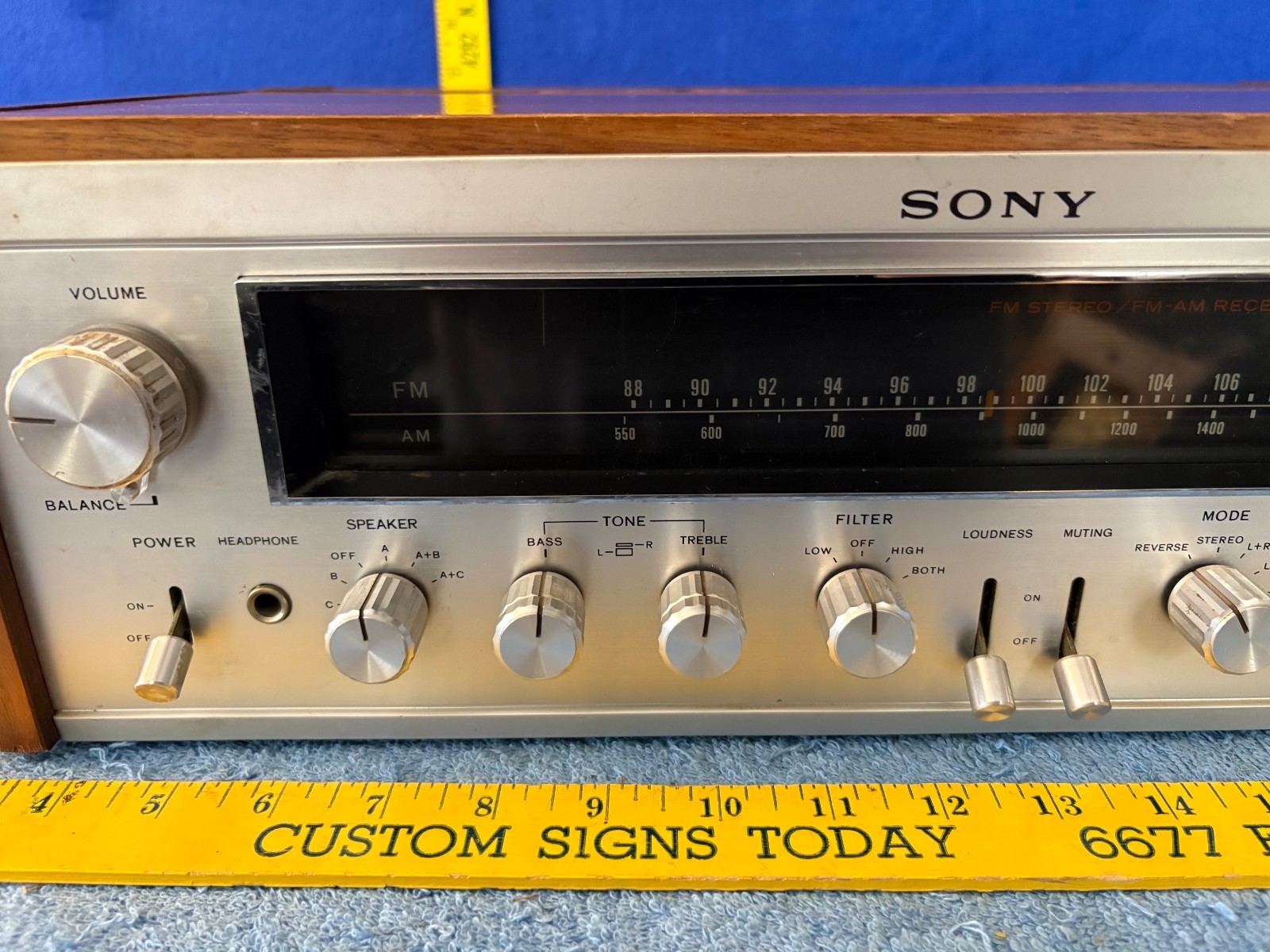 Sony STR-7055 Vintage AM/FM Stereo Receiver