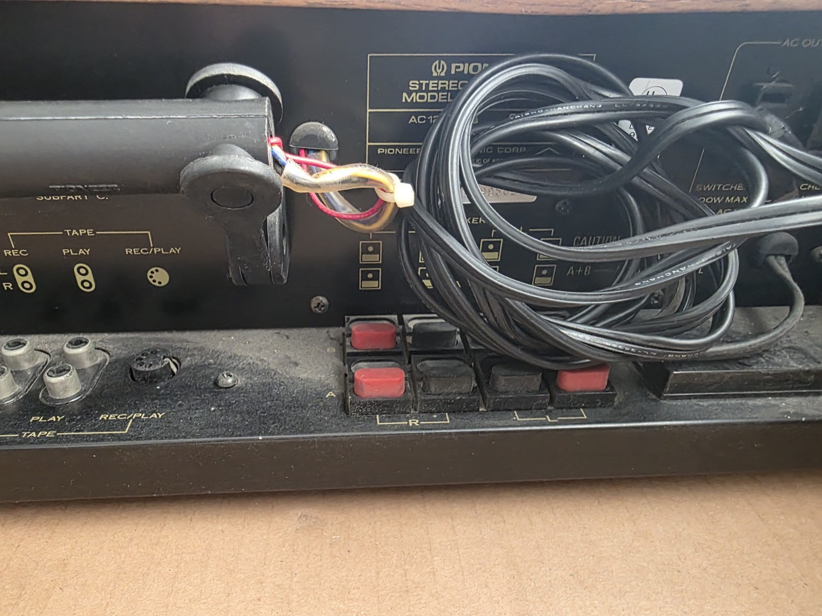 Vtg Pioneer Stereo Receiver Model SX-450 Tested & Works Great – Nice Cond