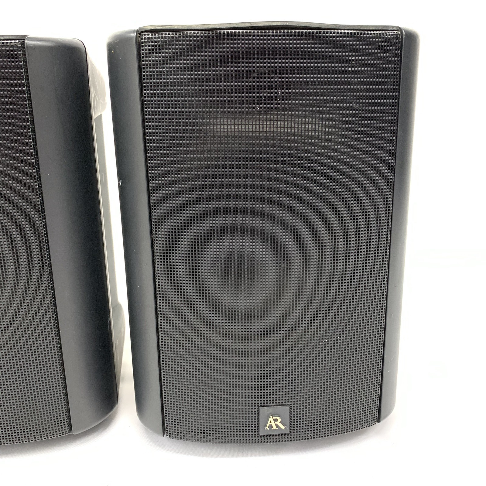 Pair of Acoustic Research AR Wall Mountable 2way Speakers Black – Tested