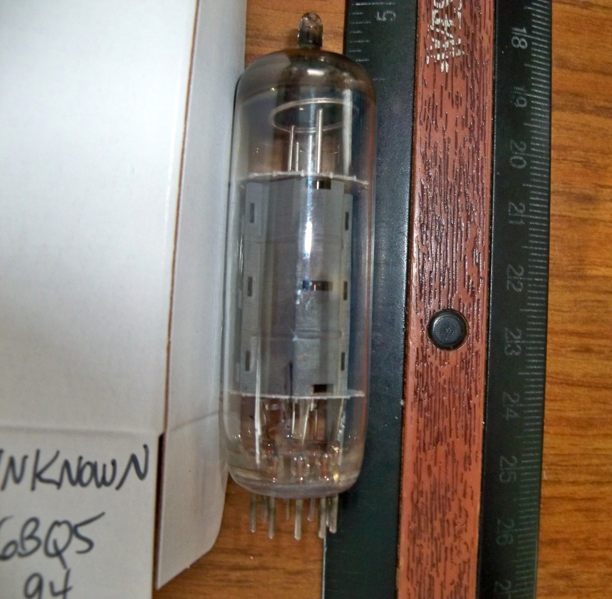 Strong Unknown Gray Plate O Getter 6BQ5 / EL84 Tube – 94