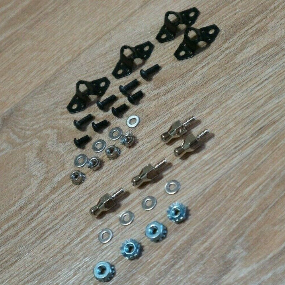 TUBE AMP CAGE POSTS / FASTENER and CLIP for McINTOSH MARANTZ HEATHKIT AMPLIFIER