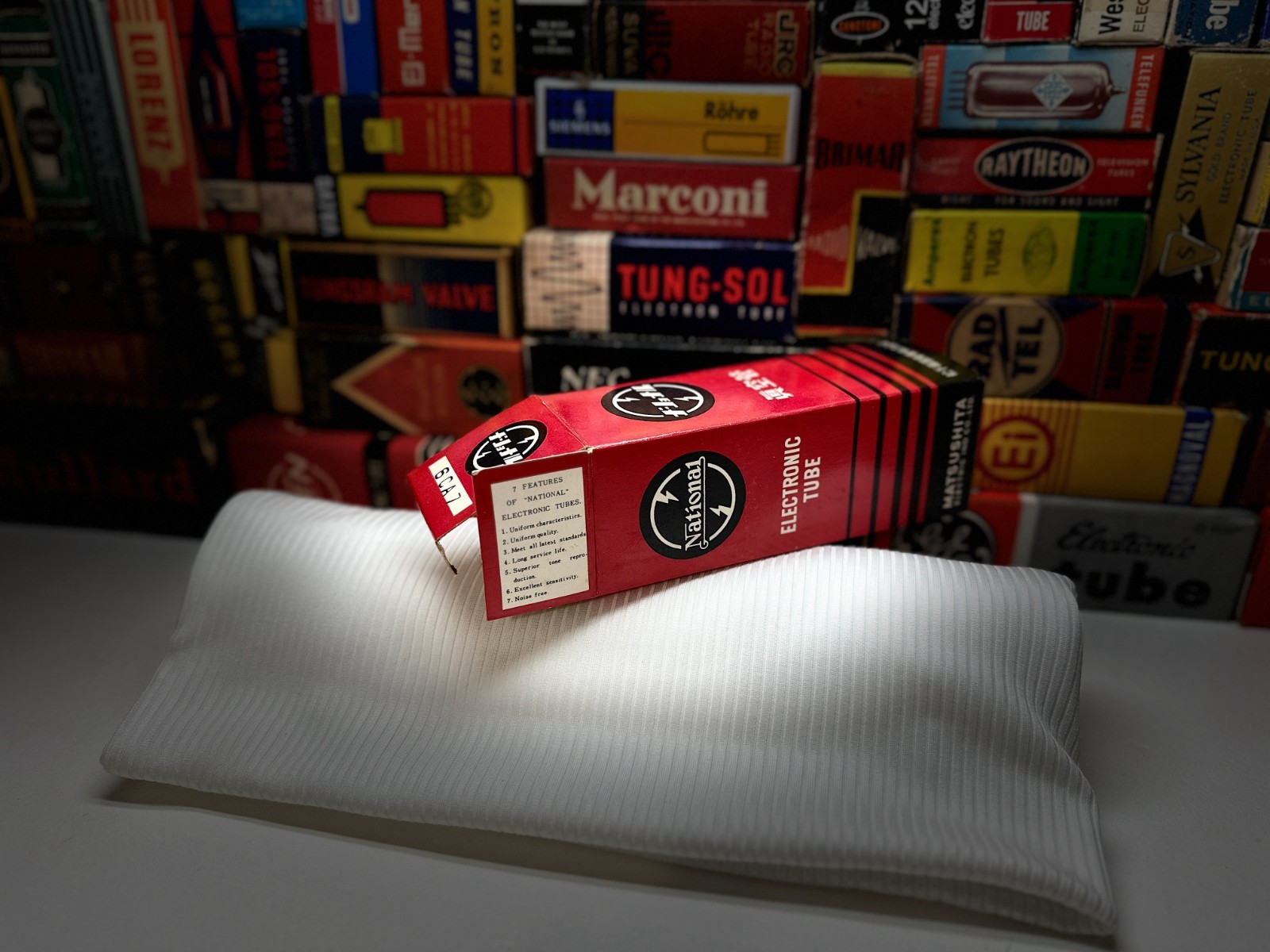 1x VintageNOS EL34 6CA7 Matsu/Mullard PowerTube /Old Panasonic /Classic XF Altv