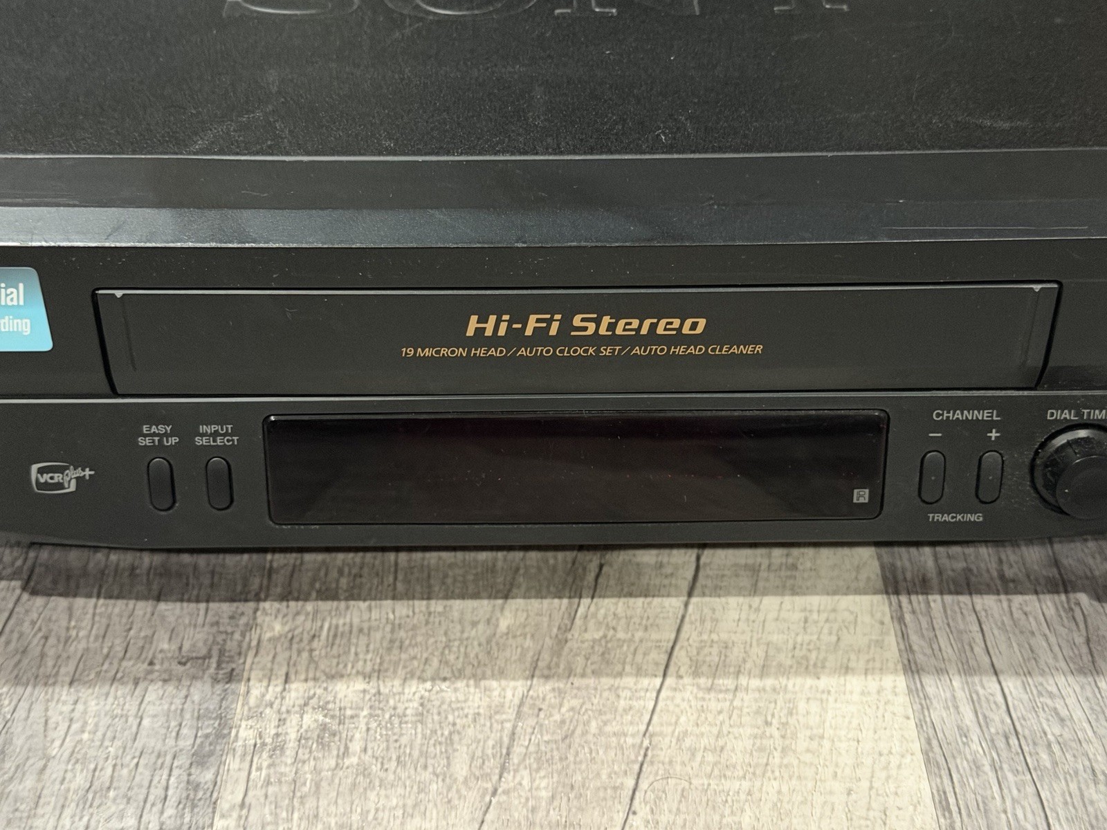 Sony SLV-N71 VCR 4 Head HiFi Stereo VHS Player Recorder W/ Remote/Cables-TESTED
