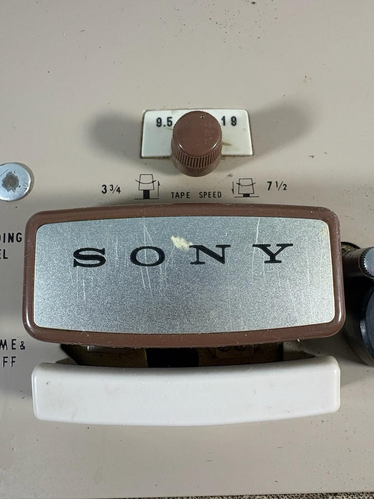 VTG Sony Tapecorder Model 101 Japan (G)