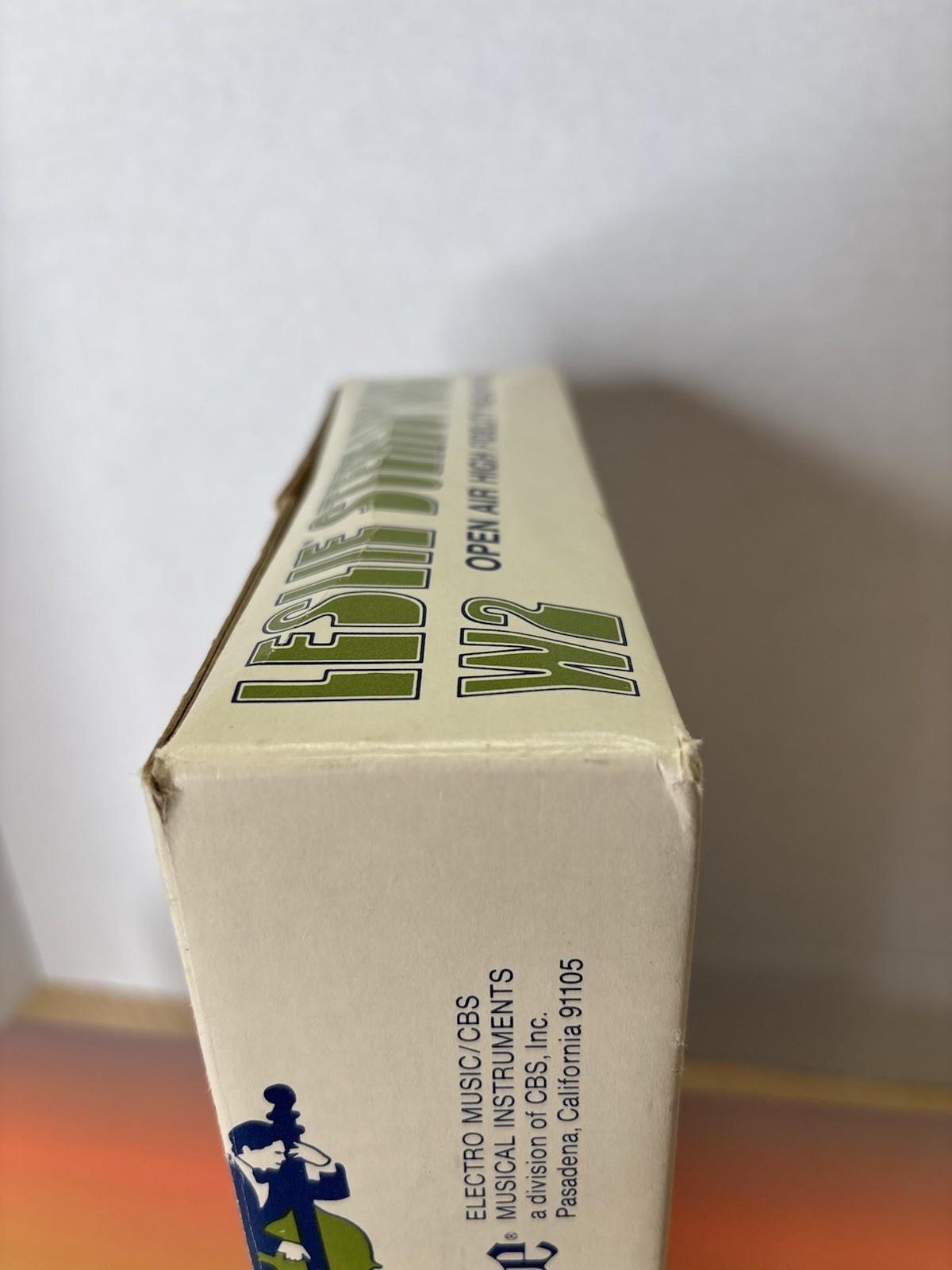 Leslie Stereophones W2 Open Air High Fidelity Headphones Open Box VTG Japan USED