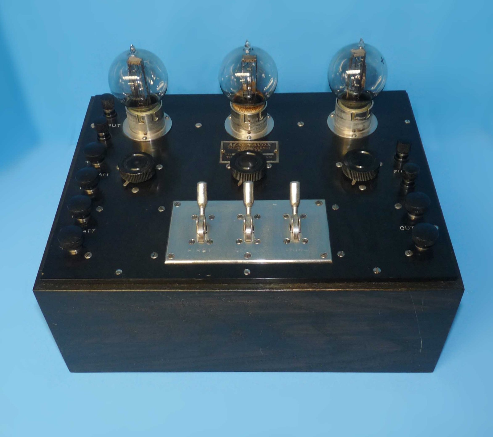 Magnavox Audio Frequency Amplifier Type AC-3 Model C w Western Electric 216A