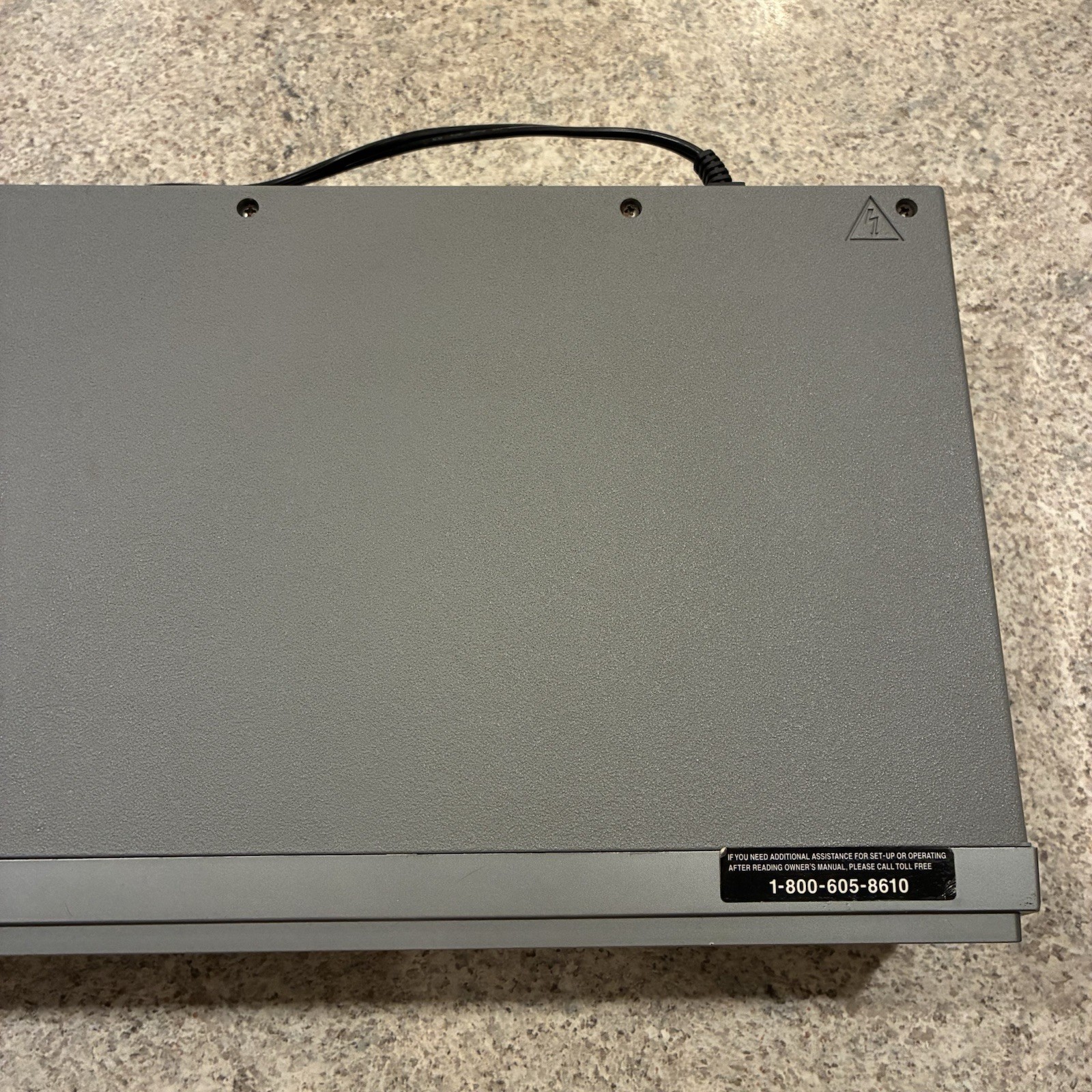 Magnavox MWD2205 VCR DVD Combo Player with Remote Tested and Working